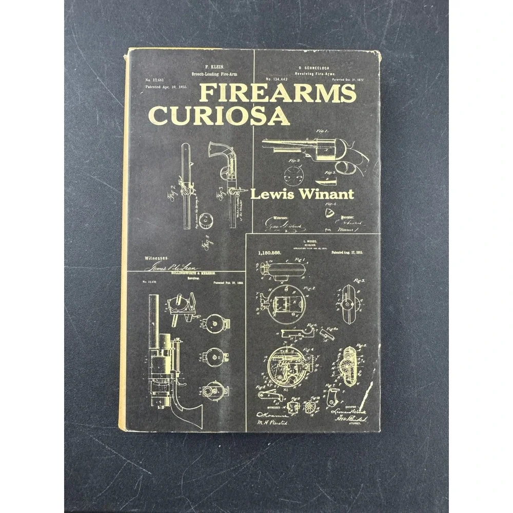 Firearms Curiosa‎ Lewis Winant Bonanza Books Hardcover Illustrated 1955